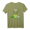 Lustiges Farbfrosch T-Shirt im Comic Stil - Buntes Tiermotiv für Kinder, Teens, Damen & Herren, perfektes Geschenk zu Weihnachten & Geburtstag