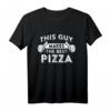 This Guy Makes The Best Pizza - Pizza-Liebhaber Pizzeria T-Shirt, Perfekt als Geschenk zum Geburtstag oder Weihnachten für Foodies und Pizza-Fans