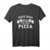 This Guy Makes The Best Pizza - Pizza-Liebhaber Pizzeria T-Shirt, Perfekt als Geschenk zum Geburtstag oder Weihnachten für Foodies und Pizza-Fans