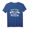 This Guy Makes The Best Pizza - Pizza-Liebhaber Pizzeria T-Shirt, Perfekt als Geschenk zum Geburtstag oder Weihnachten für Foodies und Pizza-Fans