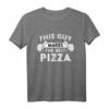 This Guy Makes The Best Pizza - Pizza-Liebhaber Pizzeria T-Shirt, Perfekt als Geschenk zum Geburtstag oder Weihnachten für Foodies und Pizza-Fans