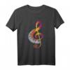 Piano Musik Notenschlüssel T-Shirt – Perfektes Geschenk für Pianisten, Klavierspieler & Musiker zu Weihnachten & Geburtstag