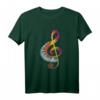 Piano Musik Notenschlüssel T-Shirt – Perfektes Geschenk für Pianisten, Klavierspieler & Musiker zu Weihnachten & Geburtstag