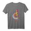 Piano Musik Notenschlüssel T-Shirt – Perfektes Geschenk für Pianisten, Klavierspieler & Musiker zu Weihnachten & Geburtstag