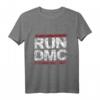 RUN DMC Grunge Logo T-Shirt - Offizielle Hip-Hop Streetwear für Fans & Musikliebhaber