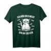 Gaming Nerd Geschenk für Zocker - Lustiges Katzen T-Shirt für Gamer, Streamer & Weihnachten