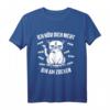 Gaming Nerd Geschenk für Zocker - Lustiges Katzen T-Shirt für Gamer, Streamer & Weihnachten
