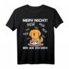 Gamer Spruch Hund Gaming Headset Nerd T-Shirt – Perfektes Geschenk für Zocker, Streamer & Gamer-Fans zu Weihnachten & Anlässen