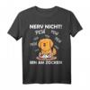Gamer Spruch Hund Gaming Headset Nerd T-Shirt – Perfektes Geschenk für Zocker, Streamer & Gamer-Fans zu Weihnachten & Anlässen
