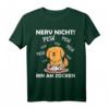 Gamer Spruch Hund Gaming Headset Nerd T-Shirt – Perfektes Geschenk für Zocker, Streamer & Gamer-Fans zu Weihnachten & Anlässen