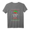 Gamer Elfe Weihnachtsoutfit Partnerlook Familie - Lustiges Weihnachts-T-Shirt für Kinder, Damen & Herren, perfekt zum Geschenke-Auspacken, Kekse Backen und Weihnachtsfeier