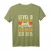 Kinder Level 8 Jahre Geburtstagsshirt für Jungen – Gamer Controller Motiv, perfekt für Gaming Party & Geburtstagsgeschenk 2015