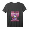 Einhorn Damen Shirt mit Spruch Pew Pew Madafakas – Lustiges Gaming T-Shirt für Gamerinnen und Einhornliebhaberinnen, ideales Geschenk zum Geburtstag