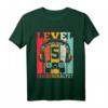 Kinder Level 5 Jahre Geburtstagsshirt für Jungen Gamer - Cooles Gaming Controller Design zum 5. Geburtstag & Party-Outfit