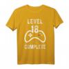 Geburtstag Männer 18 Jahre Shirt Gamer Level 18 - Cooles Gaming T-Shirt zum Geburtstag