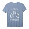 Geburtstag Männer 18 Jahre Shirt Gamer Level 18 - Cooles Gaming T-Shirt zum Geburtstag