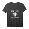 Frisch Verheiratet T-Shirt für Trauzeugen & Paare - Lustiges Partnerlook für Hochzeit, Polterabend & Eheglück