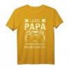 Herren Frischgebackener Papa Gaming Level Papa Game Controller T-Shirt – Lustiges Geschenk zur Geburt für junge Väter