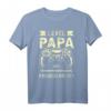 Herren Frischgebackener Papa Gaming Level Papa Game Controller T-Shirt – Lustiges Geschenk zur Geburt für junge Väter