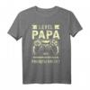 Herren Frischgebackener Papa Gaming Level Papa Game Controller T-Shirt – Lustiges Geschenk zur Geburt für junge Väter