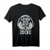 Ich hör dich nicht ich zocke - Lustiges Gaming T-Shirt als Geschenk für Männer, Frauen & Kinder zu Geburtstag, Weihnachten & Co.