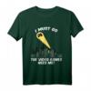 I Must Go The Video Games Need Me T-Shirt - Lustiges Gamer Geschenk für Videospiel-Fans