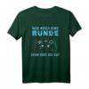 Nur noch eine Runde dann hör ich auf Gamer Zocken Geschenk T-Shirt - Lustiges Spruch-Design für Zocker, Gaming Fans & Videospieler zu Weihnachten & Geburtstag