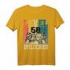 HapDuck Gaming Gamer Level 58 Unlocked T-Shirt - Perfektes Geschenk für Gamer und Videospiel-Enthusiasten