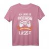Ich liebe es Wenn Meine Freundin Mich Zocken Lässt T-Shirt - Lustiges Geschenk für Gamer zum Valentinstag & Geburtstag