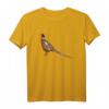 Vintage Fasan Jagd T-Shirt mit Camouflage & Humor – Geschenk für Jäger, Vogelbeobachter & Naturfreunde zu Weihnachten & Geburtstag