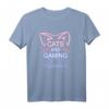 Gamer Zocker Cats And Gaming Katzen Und Games T-Shirt – Lustiges Geschenk für Videospieler, Nerds und Gaming Fans zu Geburtstag, Weihnachten & mehr