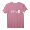 Herzschlag Gaming Controller Pulsschlag T-Shirt – Cooles Gamepad Design für Gamer und Zocker, perfektes Geschenk für Videospiel-Enthusiasten