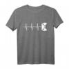 Herzschlag Gaming Controller Pulsschlag T-Shirt – Cooles Gamepad Design für Gamer und Zocker, perfektes Geschenk für Videospiel-Enthusiasten