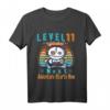 Kinder Gamer Geburtstag T-Shirt für 11-Jährige – Level Up & Complete Videospiel Controller Motiv, Perfektes Geschenk für Zocker