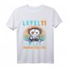 Kinder Gamer Geburtstag T-Shirt für 11-Jährige – Level Up & Complete Videospiel Controller Motiv, Perfektes Geschenk für Zocker
