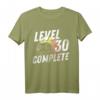 Level 30 Gamer Zocker T-Shirt - Lustiges Geburtstagsgeschenk für Männer und Frauen zum 30. Geburtstag im Retro Vintage Look