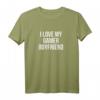 I Love My Gamer Boyfriend Dating T-Shirt – Lustiges Paare-Shirt für Verliebte, Verlobte & Ehepaare, Perfektes Geschenk