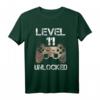 Level 11 Unlocked Jungen & Mädchen Gamer T-Shirt zum 11. Geburtstag - Perfekt für kleine Videospieler