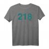 HapDuck Player 218 Costume T-Shirt - Lizenziertes Netflix, Korean Drama & Gaming T-Shirt für Fans & Partys