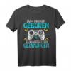 Gaming Zocken Konsole PS5 Geburtstag Gamer Geschenk T-Shirt – Lustiges Zocker Shirt für Gamer, Clans & Online Zocker zum Geburtstag oder als Geschenk