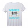 Gaming Zocken Konsole PS5 Geburtstag Gamer Geschenk T-Shirt – Lustiges Zocker Shirt für Gamer, Clans & Online Zocker zum Geburtstag oder als Geschenk