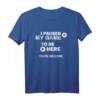 I Paused My Game to Be Here T-Shirt – Lustiges Gaming T-Shirt für Zocker, Gamer und Daddeln – Perfektes Geschenk für Geburtstag & Weihnachten