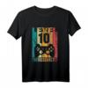 Kinder 10. Geburtstag Geschenk - Level 10 Unlocked Video Gamer T-Shirt für Jungen, Mädchen & Erwachsene zum Geburtstag