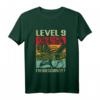 Kinder 9. Geburtstag Junge Deko Gamer Zocker T-Shirt – Perfekt als Geschenk und Dekoration für 9-Jährige Jungen