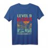 Kinder 9. Geburtstag Junge Deko Gamer Zocker T-Shirt – Perfekt als Geschenk und Dekoration für 9-Jährige Jungen