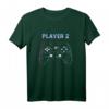 Player 1 & 2 Paar Gaming Partner T-Shirt - Lustiges Zocker Outfit für Valentinstag, Weihnachten & Geburtstag