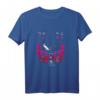 HapDuck Geometrisches Poster T-Shirt - Offiziell lizenzierte Netflix, Korean Drama & Game Fanartikel für Männer und Frauen