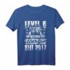 Kinder Level 6 Jahre Geburtstagsshirt für Jungen - Gamer Controller Motiv, ideales Geschenk zum 6. Geburtstag & für Gaming Party