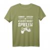 In kurzen Hosen, Gaming, Dates - Lustiges Gamer T-Shirt für Computer- und Konsolenliebhaber, perfekt für Sommer und Gaming-Fans