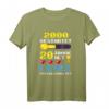 Herren 20. Geburtstag Lustiges Gamer T-Shirt - Level Freigeschaltet, Geburtstagsgeschenk für Zocker und Gamer, 2000 geboren